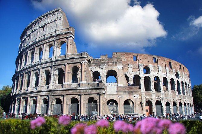 View of the Colosseum in Rome