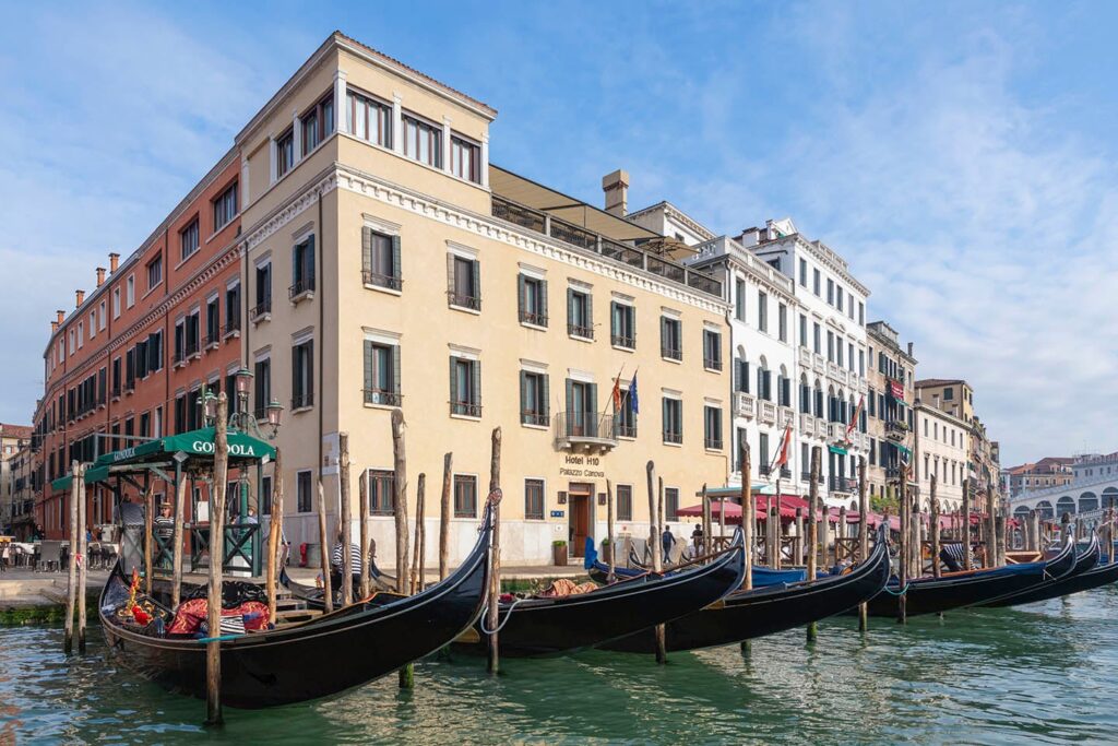 H10 hotels and resorts, H10 Palazzo Canova, Venice, Italy.